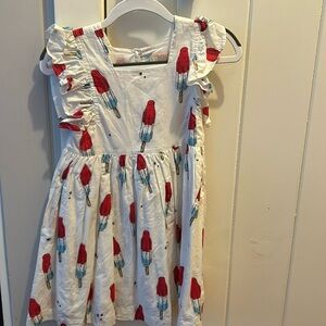 Pink chicken popsicle summer dress girls kids perfect